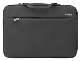 Natec CLAM 15,6" černá / Pouzdro pro notebook do 15,6" / Polyester (NET-1662)