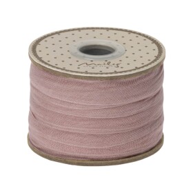 Maileg Bavlněná stuha Heather – 20 m, růžová barva, textil