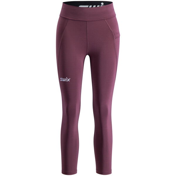 Dámské běžecké kalhoty Swix Pace High Waist Cropped Tights W