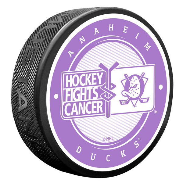 Mustang Puk Anaheim Ducks NHL Hockey Fights Cancer
