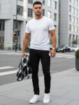 Pánské džíny slim fit černé FashionStreet UX4482 s33