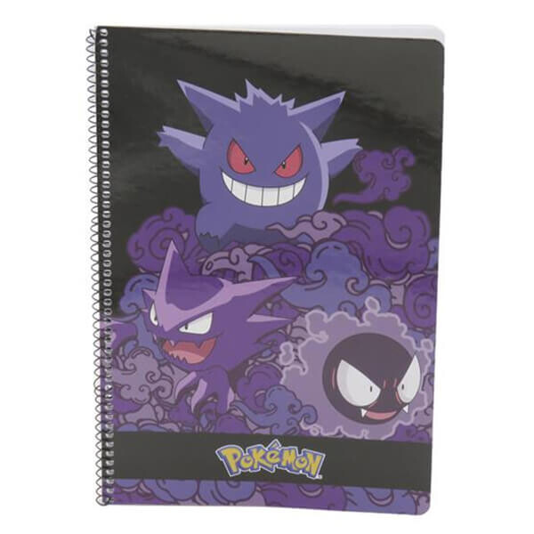 Pokémon A4 blok kroužkový Gengar