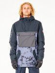 Rip Curl PRIMATIVE ANORAK BLACK/GREY zimní bunda pánská