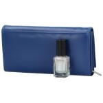 Trendy dámská kožená peněženka Bellugio Sarawi, modrá
