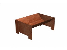 Zahradní cortenové ohniště – Strato