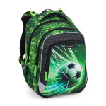 Bagmaster LUMI 25 B školní batoh – fotbal Zelená 23 l 230340