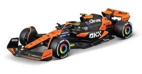 Bburago RACE Formule F1 v dekorativním boxu - McLaren MCL38 (2024) #4 Lando Norris