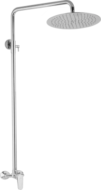 JB Sanitary Sprchová sestava s baterií FINERY s horním vývodem, průměr 30cm SF 56 000 00 4