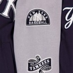 New Era Pánská bunda New York Yankees MLB Full Snap Patch Velikost: S