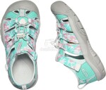 Dětské sandály Keen NEWPORT H2 YOUTH camo/pink icing Velikost: 32-33