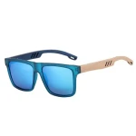 VeyRey Nerd polarizační sluneční brýle Surance tmavě modrá obruba modrá skla (8596545424439)