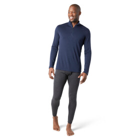 Pánské merino triko dlouhý rukáv SMARTWOOL Men's Classic Thermal Merino Base Layer, Deep Navy velikost: S