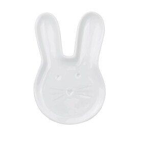Räder Porcelánový mini talířek Rabbit, bílá barva,