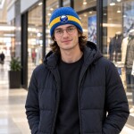 Fanatics Pánská zimní čepice Buffalo Sabres NHL A/CAP Beanie Cuff
