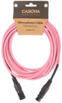 Cascha Standard Line Mic Cable Pink 6m