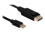 Delock 83479 černá / Kabel Mini DisplayPort - DisplayPort / 5 m / 4K / DP 1.2 (83479)
