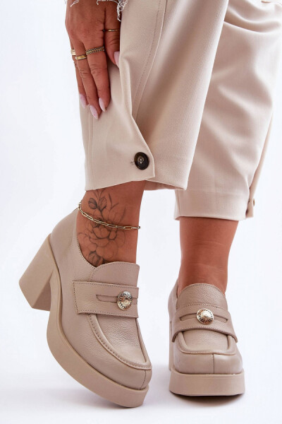 Polobotky na podpatku model 183949 Step in style 36