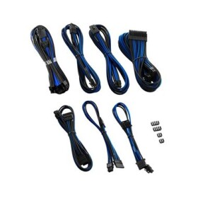 CableMod PRO ModMesh RT-Series Cable set pro RMi a RMx / černo-modrá (CM-PCSR-16P3KIT-NKKB-R)