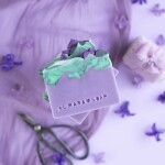 Almara Soap Designové mýdlo Lilac Blossom, fialová barva