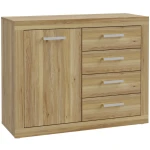Komoda Talino 1D4S dub Mauvella Tbbk221l-D108