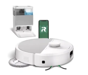 IRobot Roomba Plus 505 Combo + AutoWash dock bílá / Robotický vysavač / WiFi / vysávání mopování / 5000 mAh (N185240)