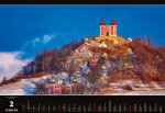 Nástěnný kalendář 2026 Helma - Slovakia Panorama, 48,5 x 33,4 cm - SLOVENSKÝ