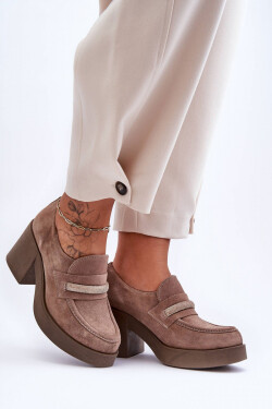 Polobotky na podpatku model 183961 Step in style 38