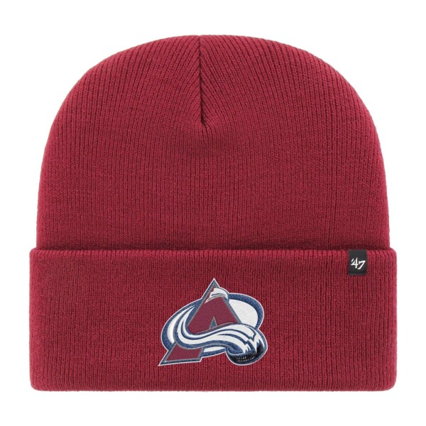 47 Brand Pánská Zimní Čepice Colorado Avalanche Haymaker '47 CUFF KNIT