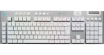 Logitech G915 X bílá / Bezdrátová herní klávesnice / US layout / LIGHTSPEED (920-012690)