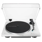 Audio-Technica AT-LP70XBTWS bílá / Gramofon / 33.345 RPM / RCA / předzesilovač (AT-LP70XBTWS)