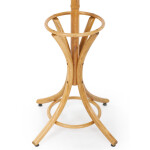 Věšák dřevěný stojanový, masiv topol a bříza, barva medový dub, výška 185 cm