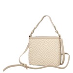 Moderní dámská kabelka do ruky Alicia, krémová