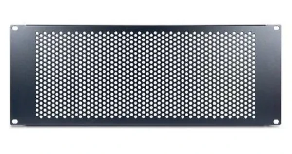 Inter-Tech 88887321 / Záslepka do 19" racku / 4U / Ocel / Černá (88887321)