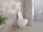 RAVAK - Chrome Závěsné WC AquaSpin set, SoftClose, bílá X03121