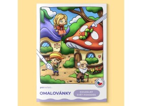 Pro tvoření Omalovánky A5 Kouzelný svět pohádek