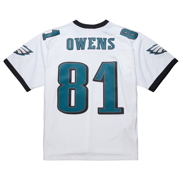 Mitchell & Ness Pánský dres Philadelphia Eagles NFL Terrell Owens #81 2004 Legacy Throwback - Bílá Velikost: XL
