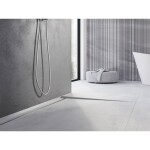 MEXEN - Line-B spádová lišta podlahová 180 cm pravá, nerez 181001180R