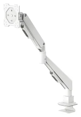 Hama stolní držák pro 1 monitor 35" bílá / Stolní držák / 1 rameno / VESA 75x75-100x100 / nosnost 15 kg (220906)