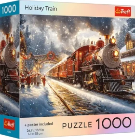 TREFL Puzzle Vánoční vlak