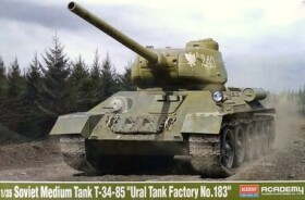 Academy 13554 T-34/85Ural Tank Factory No.183 1:35 1:35