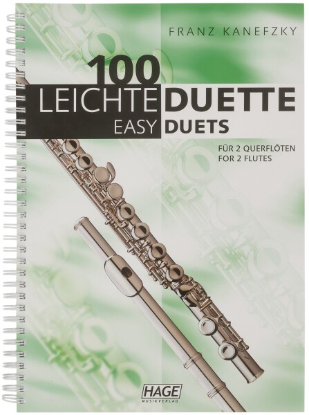 MS 100 Easy duets for 2 transverse flutes