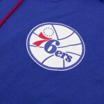 Mitchell & Ness Pánská mikina Philadelphia 76ers NBA Split Short Sleeve Hoodie Velikost: S