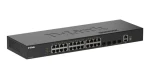 D-Link DGS-1530-28 / Switch / Managed L2 / 24x GE + 4x SFP+ / 128 Gbit/s / Rack (DGS-1530-28/E)