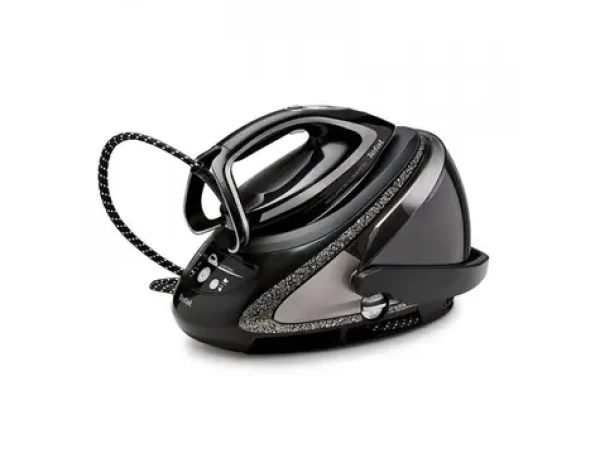 Tefal Pro Expres Ultimate černá / Žehlička s parním generátorem / 2600W / 1.9 l / Parní ráz 650 g / tlak páry 8 bar (GV 9620)