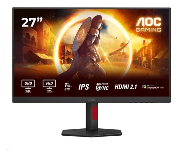 AOC MT 27" U27G4R - IPS,1920x1080/3840x2160, 360/160Hz,1ms,400cd,2xHDMI,DP,USBHub,Pivot EDF_492072