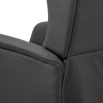 Polohovací křeslo, elektrické kabelové ovládání, šedá, látka, TV-1192 GREY2