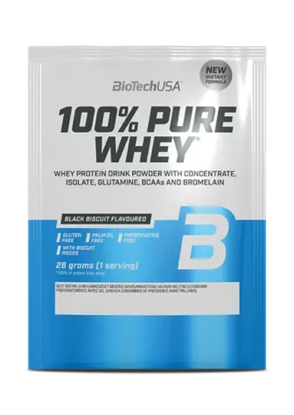 BioTech 100% Pure Whey 28 g black biscuit (13837)