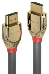 Lindy Gold Line šedá / HDMI kabel / 15 m / 4K 60Hz / pozlacené konektory (37867)