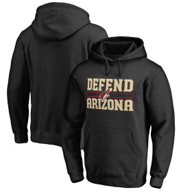 Fanatics Pánská Mikina Arizona Coyotes Hometown Collection Defend Pullover Hoodie Velikost: