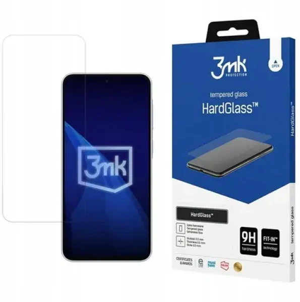 3mk HardGlass pro Samsung Galaxy A37 / Tvrzené sklo / 9H / 0,3 mm (5903108736770)